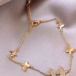 Glitzy by Tan Gold Butterfly Bracelet  Photo 0