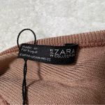 ZARA Tan Halter Neck Backless Bodysuit Photo 8