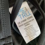 Time And Tru  Black Swim Top 1X Photo 3