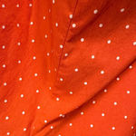 Rafaella Orange & White Polka Dot Pull on Pant‎ Size 18 Photo 1