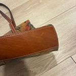 Patricia Nash  Vienna Satchel Brown Leather Floral Shoulder Tote Handbag Purse Photo 1