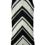 Wind & Willow Black & White Crocheted Sleeveless Lined Dress women sz M Size M Photo 0