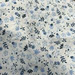 Porter & Ash Floral Button Down White Blue Top Sz Small Photo 10