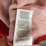 CAbi Womens Poet Sleeve Oversized Tassel Zip Up Hoodie Coral Orange size Small Photo 5