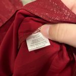 Chloe Oliver  medium red sparkly dress Photo 4
