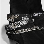 🖤AMIRI Bandana Buckle Boots Size undefined Photo 15