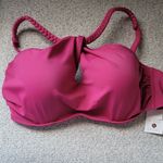 Shade & Shore NwT. Swim Pink Bra Molded Cup Bra Size 36C Photo 1