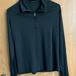 Patagonia ‎ Capilene Black Quarter-Zip Pullover Large Photo 0