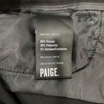 Paige  Black Skinny Dress Pants Jeans Low Rise Viscose Stretch Size 28 Photo 5