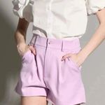 Walter Baker  Jasmine Lavender Purple Shorts Size Medium $158 Photo 0