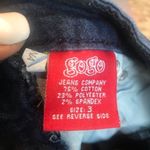 Gogo star denim shorts size 3 women’s Blue Photo 7