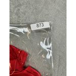 Shirley of Hollywood Lingerie Sexy Sheer Red Lace Babydoll Peekaboo Cutouts Size M Photo 10