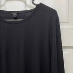 J.Crew  Black Label Black Long Sleeve Stretchy Shirt - Size XL Photo 2