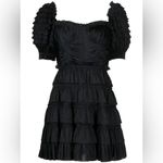 Ulla Johnson Noir Lucette Dress in Black Size 8 Photo 15