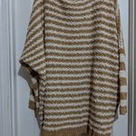 Umgee  Tan and Cream Striped Cardigan XL NWT Photo 5