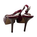 Christian Dior Dior Pink Patent Extreme Slingback Sandals sz 38 Photo 3