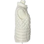 ZeroXposur  Elena Quilted Vest with Pockets Full Zip White Size Small Photo 2