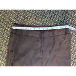 Vintage Brown Preppy Houndstooth Flare Trousers Size 4 MADE IN USA Photo 10
