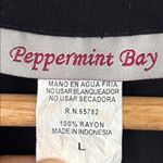 Peppermint  size large Black and Gold Seahorse dress Photo 4