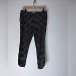 Marine layer  Allison Pants Black Window pain Size Large Photo 1