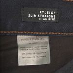 Veronica Beard  Womens Ryleigh Straight Leg Jeans Blue Dark Wash High Rise 00 New Photo 7