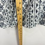 Loft Ann Taylor Petites XSP Blue Embroidered Sleeveless Top Cottagecore Boho Photo 3