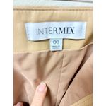 Intermix  Leather High Waisted Patch Pocket Belted Short Camel Women's Size 00 Photo 2
