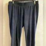 Soft Surroundings SOFT‎ surroundings Black Suede Leggings Elastic Waist Medium Photo 1