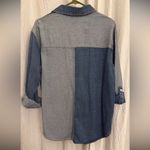 Jane and Delancey NWOT  Blue Denim Button Down Shirt Photo 1