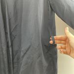 Lafayette 148  Sz 4 Jacket Linen Blend New York Navy Full Zip 3/4 Sleeve Pocket Photo 8