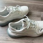 Puma Women’s Sneakers White & Green Size 8 Like New Photo 0