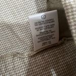 Michael Kors  Checkered Tan Linen Bermuda Shorts Photo 5