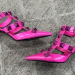 Valentino Garavani  Roman Stud Calfskin Sandal Pink 38 Photo 0