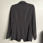 Jones New York Notch Collar Bi-Stretch Blazer | Suit Jacket | Grey | Size 4 Photo 2