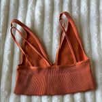 Urban Outfitters  Orange ribbed bralette Photo 3