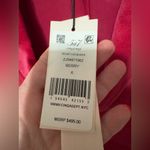 NWT Cinq A SEPT'S Velvet Lou Blazer, Berry, 6 Pink Photo 5