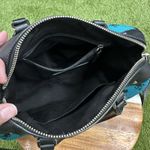 Coach  Mini Bennett Crossbody Satchel Badlands Floral Turquoise‎ Print Shoulder Photo 5