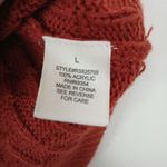 No Comment  Collared Sleeveless Knit Sweater Women Large Textured Retro Preppy Photo 2