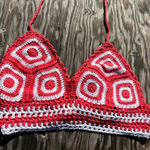 Cider Nwt crochet halter top from size medium Photo 2