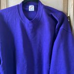 Jerzees FINAL MARKDOWN  Rich Purple sweatshirt large Photo 3