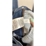 J.Crew Jeans Womens 28 Tall Blue Vintage Straight Distressed Frayed Hem Ankle Photo 5