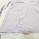 MORE TO COME Sarai Slit Mini Dress in Lavender XL Purple Photo 3