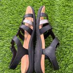 Easy Spirit  Black and Silver Women's Sandals 9W Photo 3