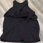 Fabletics Black sports top w/sports bra. New Photo 3