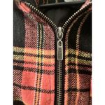 Blac Label Women's Juniors Plaid Flannel Full Zip Coat Jacket Size L Multi Photo 2