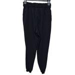 Lululemon Stretch High Rise Jogger Women's Size 4 Full Length Drawstring Black Green Photo 3