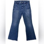 American Eagle  Next Level Curvy Super High-Waisted Flare Jeans-Sz 12 Regular Photo 3