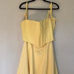 House Of CB 'Clarabelle' Sunshine Cotton Midi Dress NWOT size XS Photo 3