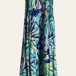 Lilly Pulitzer Achelle Pool Blue Stay Cool Print Flowy Swing Dress Size XS Photo 6