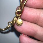 J.Crew  Navy Blue Rhinestones Bib Gold Tone Statement Necklace Photo 6